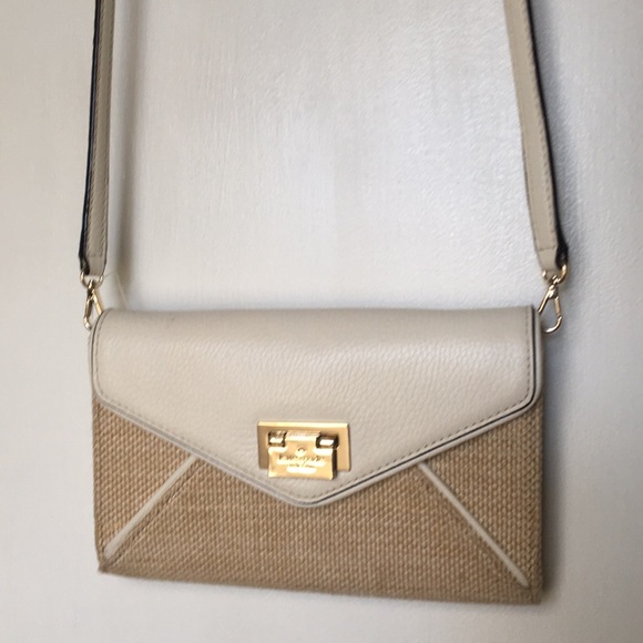 kate spade Handbags - Kate spade ♠️ crossbody purse leather and fabric